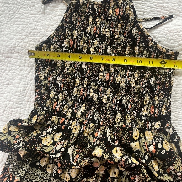 Angie Tiered floral maxi dress sz Small - Picture 8 of 10